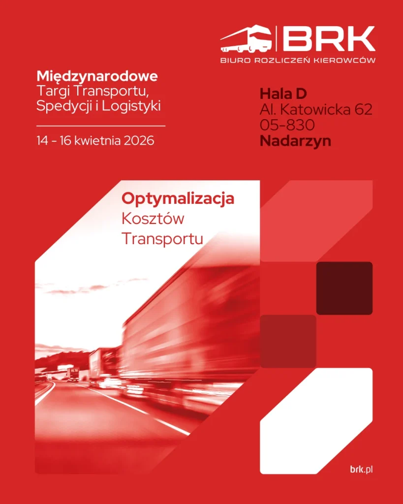 BRK podczas Międzynarodowych Targów Transportu, Spedycji i Logistyki MT TSL.