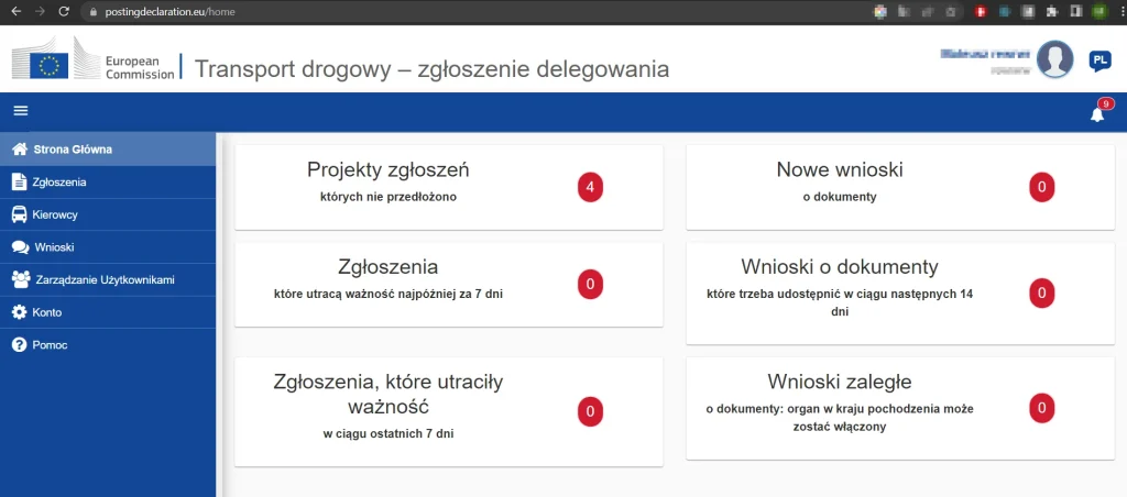 Zmiany w systemie postingdeclaration.eu (IMI): Nowy sposób zarządzania pojazdami
