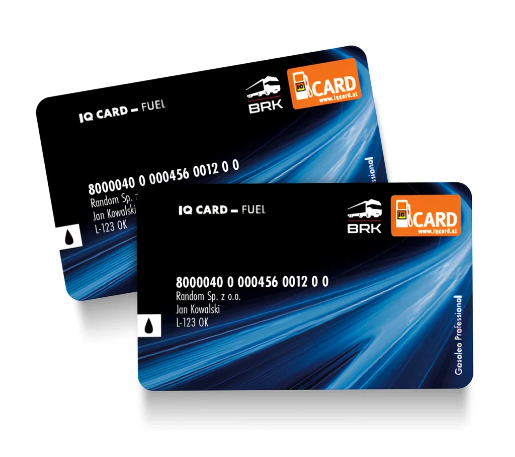 Karta paliwowa IQ Card – BRK