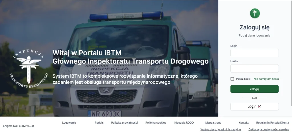 iBTM – nowy system teleinformatyczny w GITD