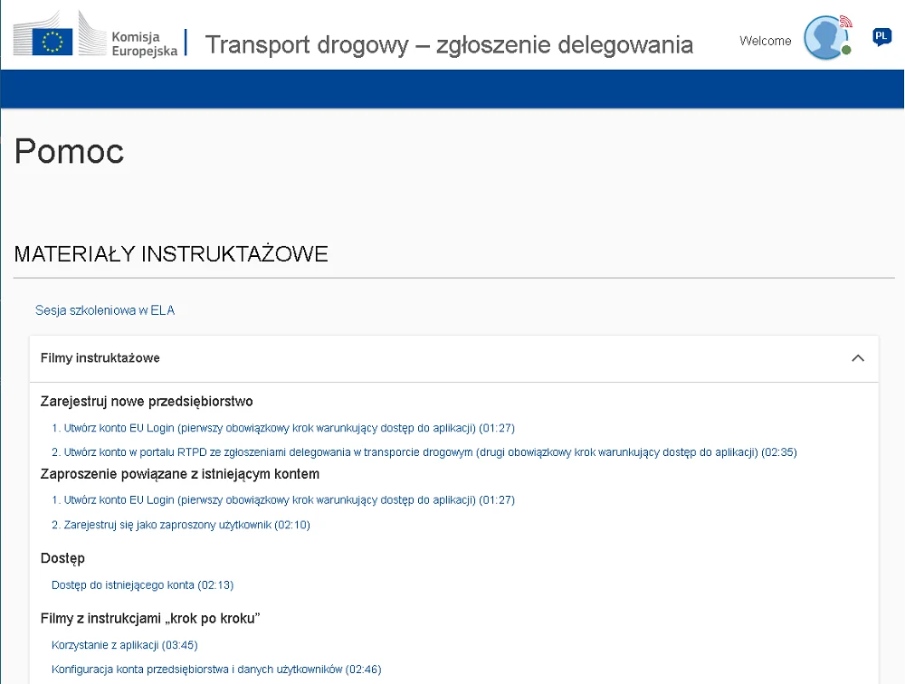 Zgłoszenie kierowców delegowanych do IMI – przypomnienie