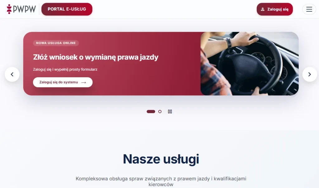 Wniosek o prawo jazdy i kartę kwalifikacji online – nowy portal e-usług: www.info-kierowca.pl